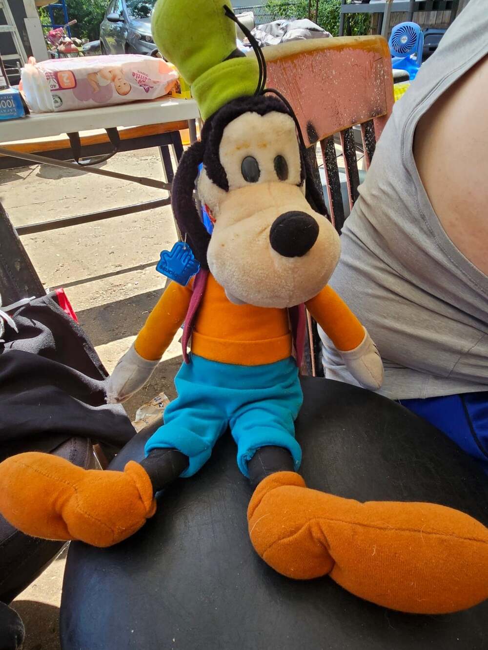 Vintage Applause Disney Goofy Stuffed Animal Plush Toy